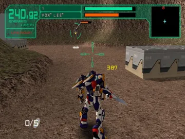 Cyber Troopers - Virtual-On Marz screen shot game playing